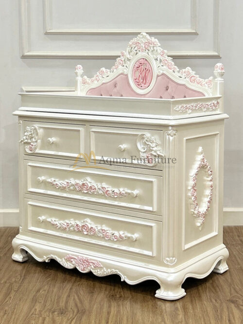 Oud Roses Dresser