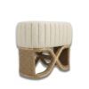 bed cot nursery furniture made In Indonesia custom – bassinet cream and wood legs