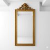 mirror gold carved wood mahogany france style